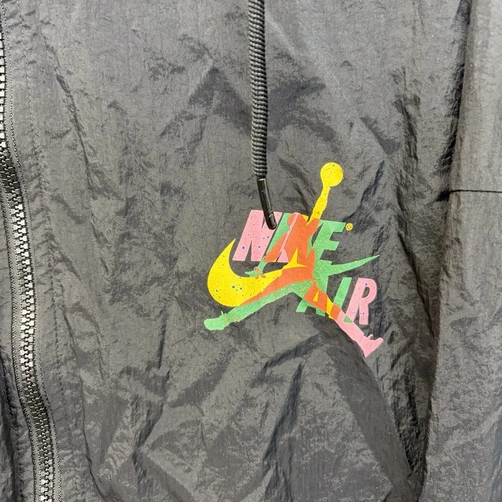VINTAGE Rare 1990s NIKE AIR JORDAN  WINDBREAKER GRAIL JACKET Men's Size Medium - Picture 2 of 10
